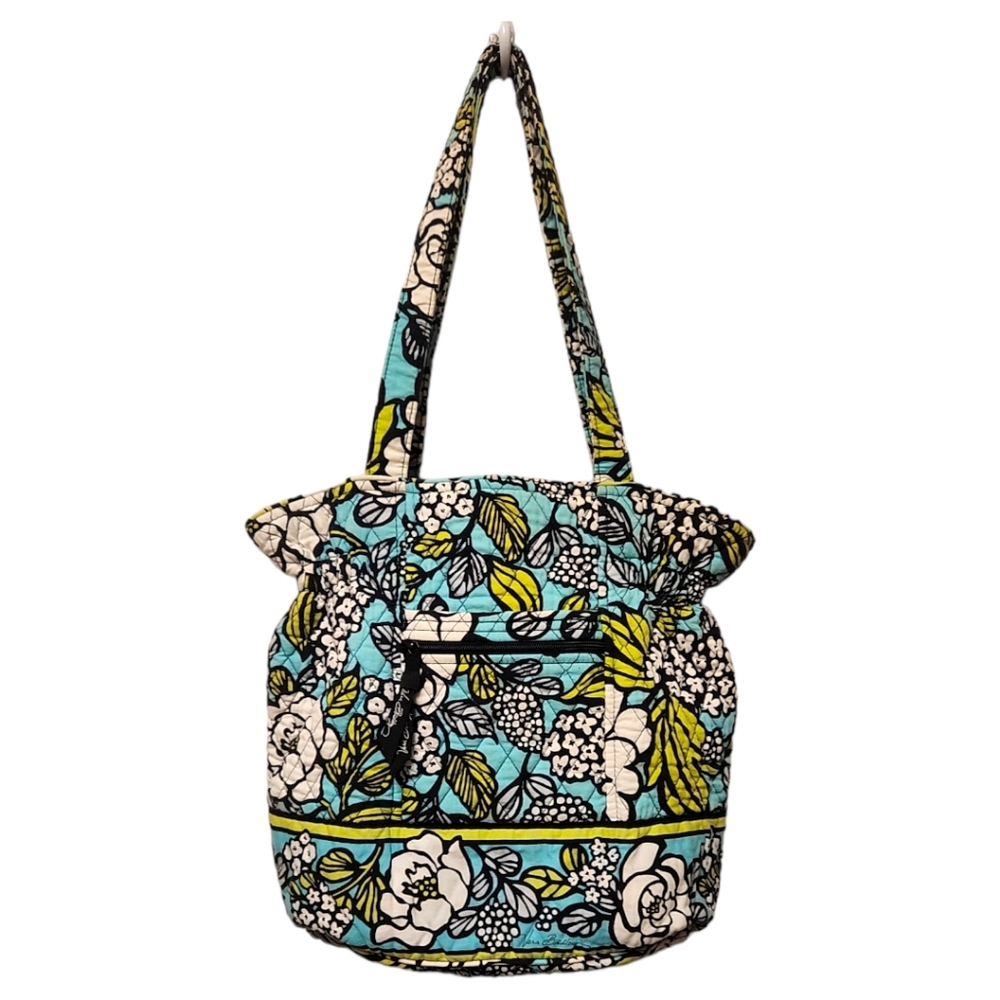 🔥FINAL PRICE🔥LIKE NEW VERA BRADLEY RETIRED ISLAND BLOOMS PATTERN SHOULDER BAG
